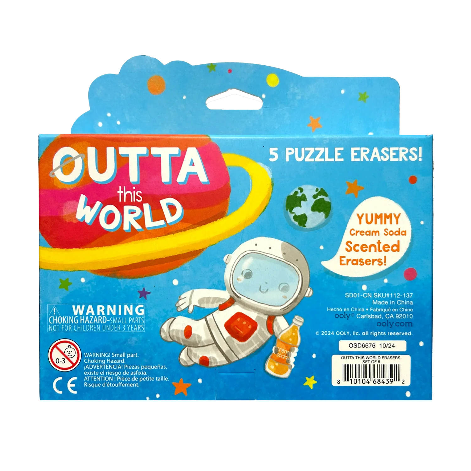 Borradores Rompecabezas perfumados Outta this Worl set de 5