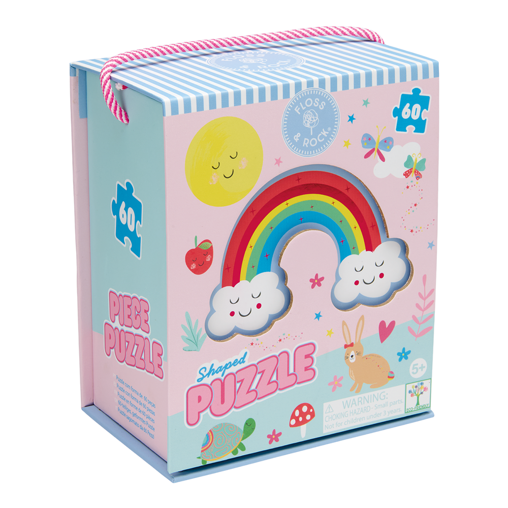 Rompecabezas de 60 piezas en forma - Hada Arcoiris