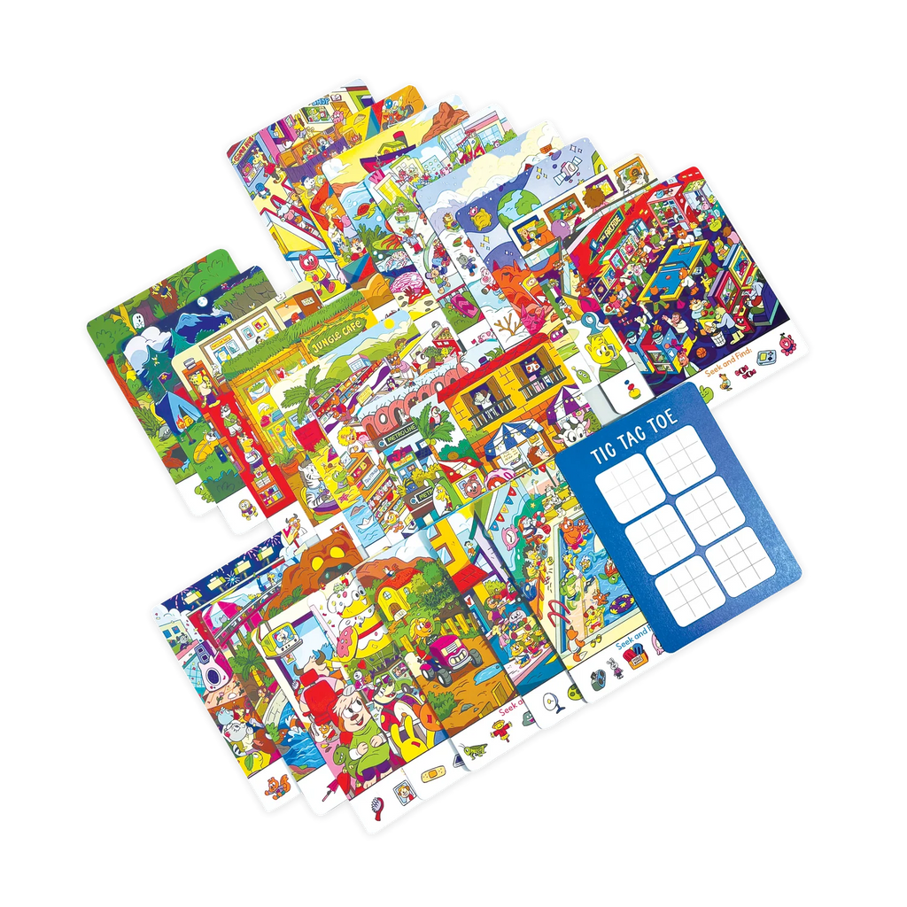 Tarjetas de Actividades Busca y Encuentra