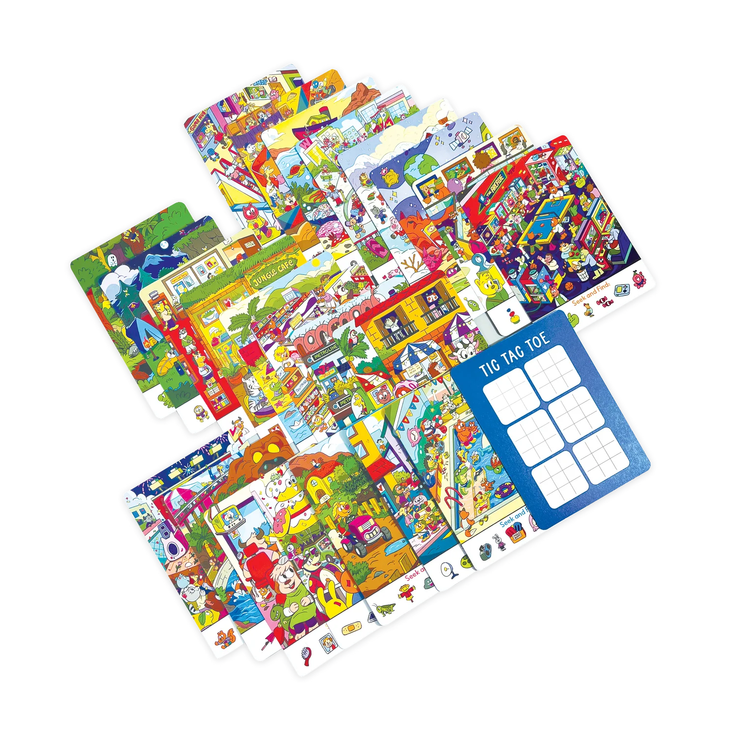 Tarjetas de Actividades Busca y Encuentra