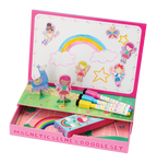 Escena Magnetica y Juego de Garabatos - Hadas y Arcoiris