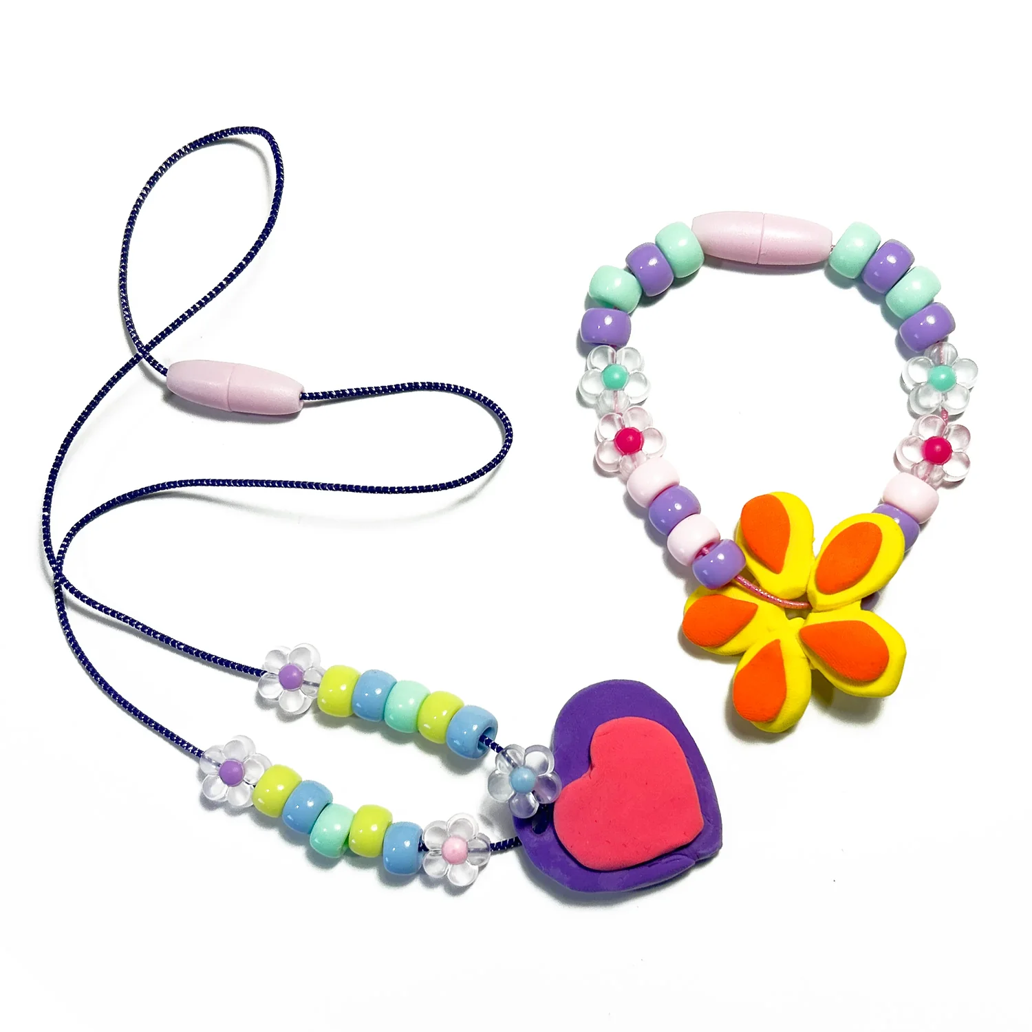 Creatibles Blissful Bloom - Kit de joyeria de arcilla