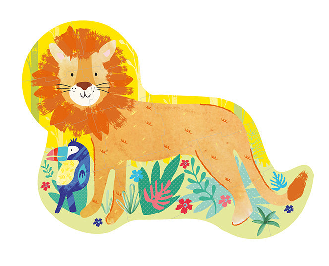 Rompecabezas Infantil Leon - 12 px