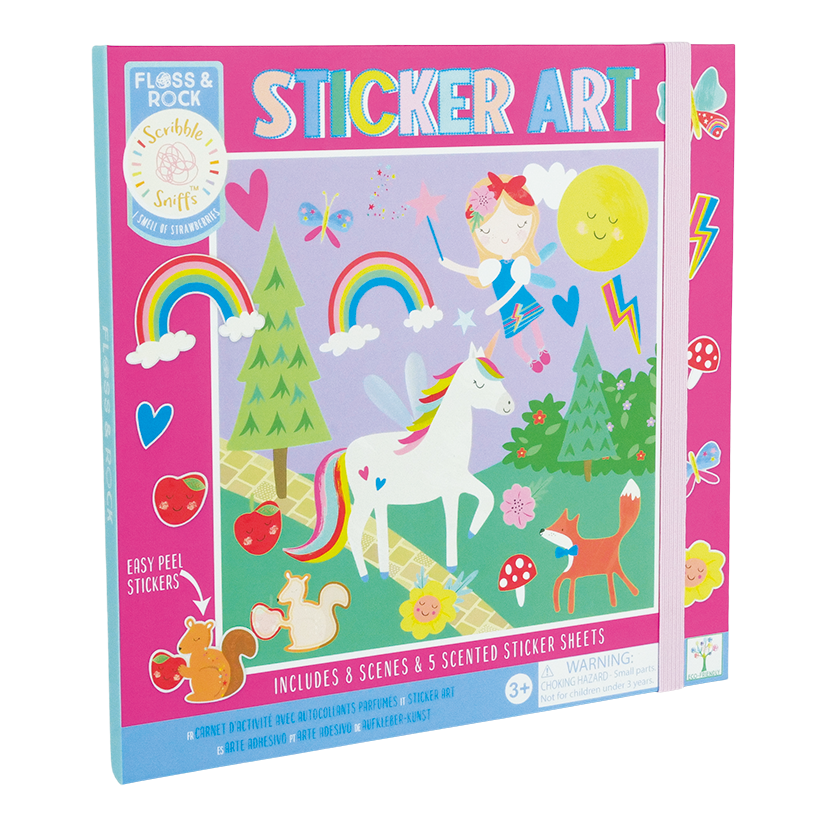 Sticker art - Arte en Calcomania Hadas y Arcoiris
