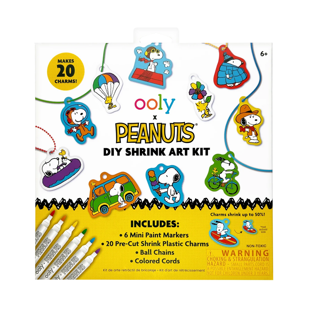 Shrink Its - Kit de arte retractil - Peanuts