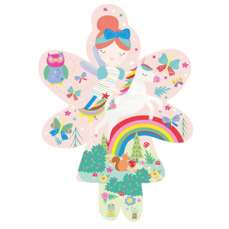 Rompecabezas Infantil 20 pz - Hadas y Arcoiris