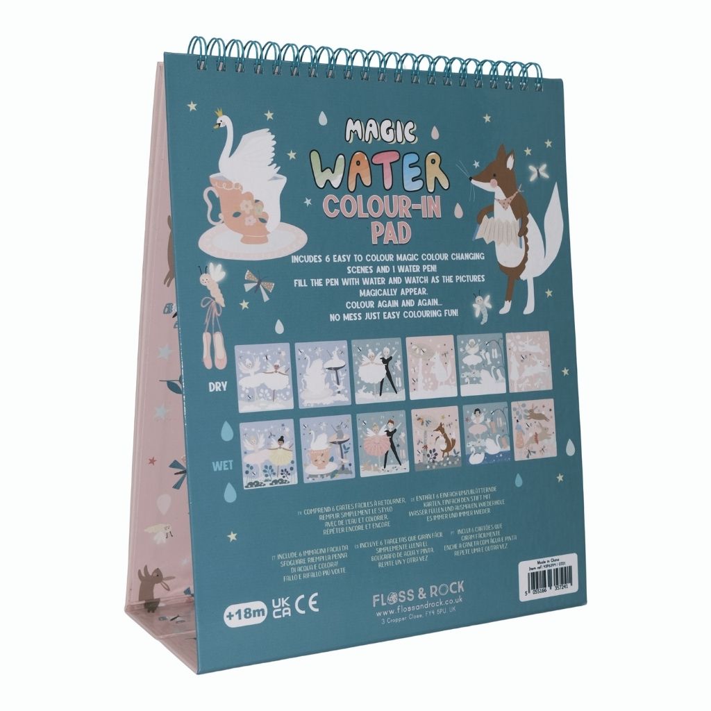 Libreta Mágica Reutilizable Pinta con Agua - Encantada