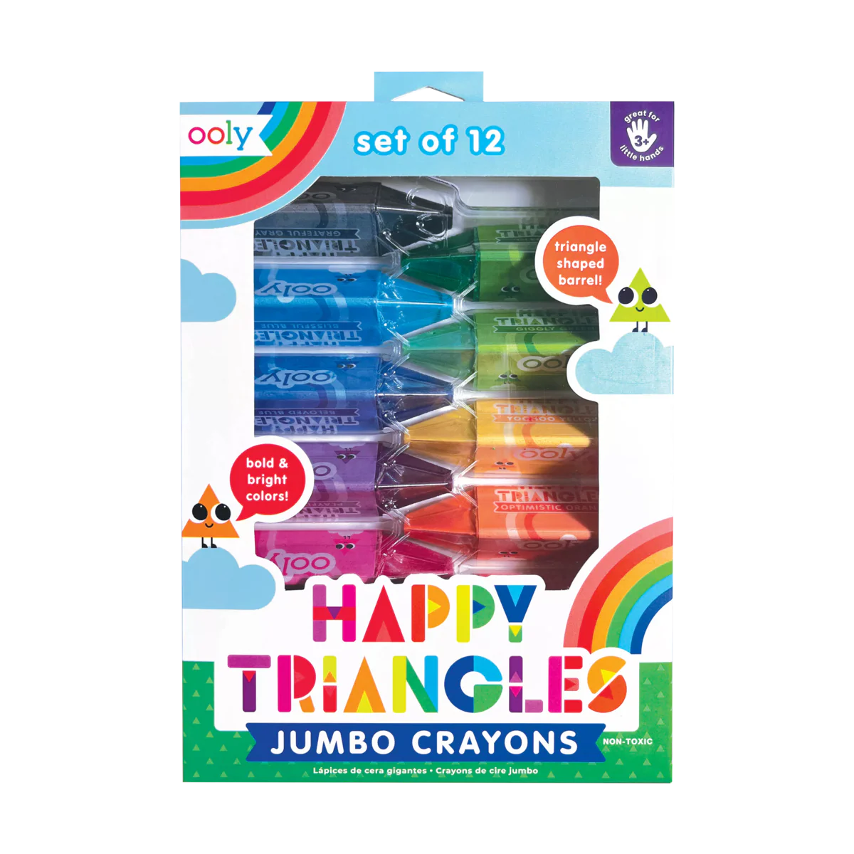 Crayones Jumbro Triangulo - Set de 12