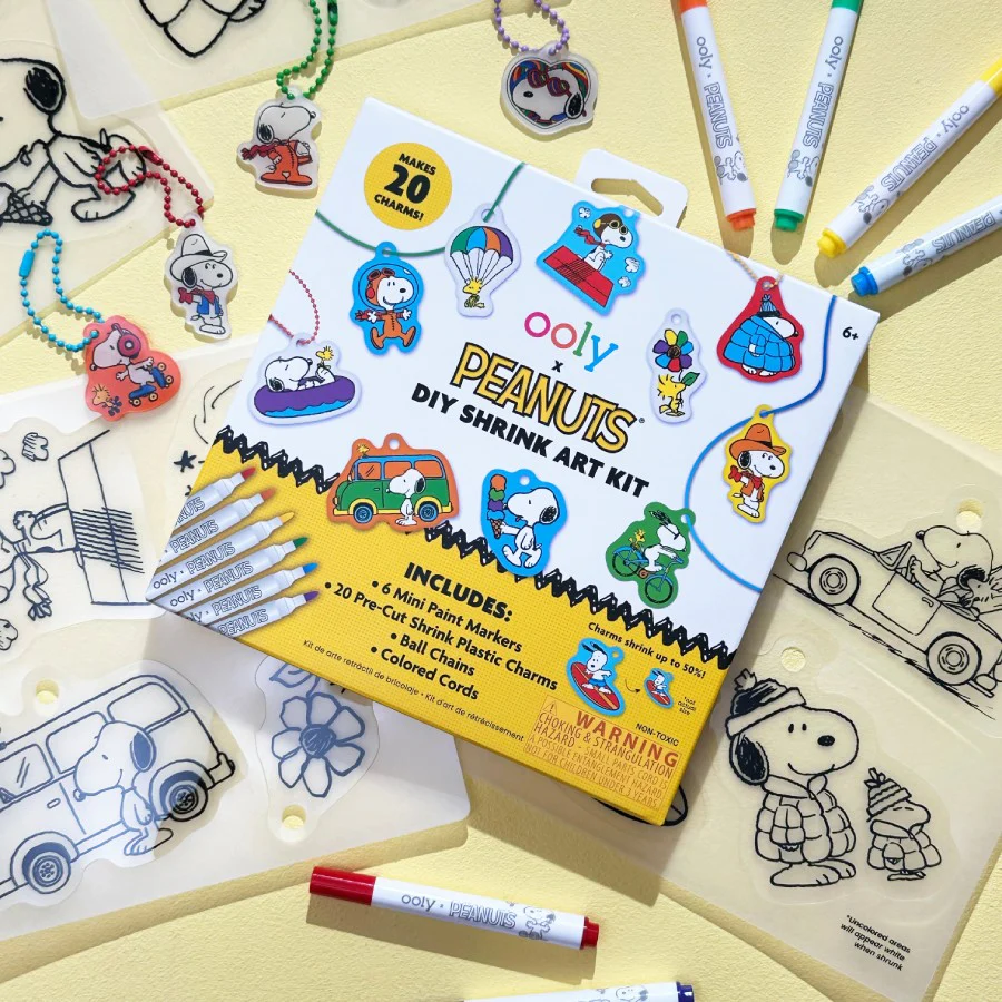 Shrink Its - Kit de arte retractil - Peanuts