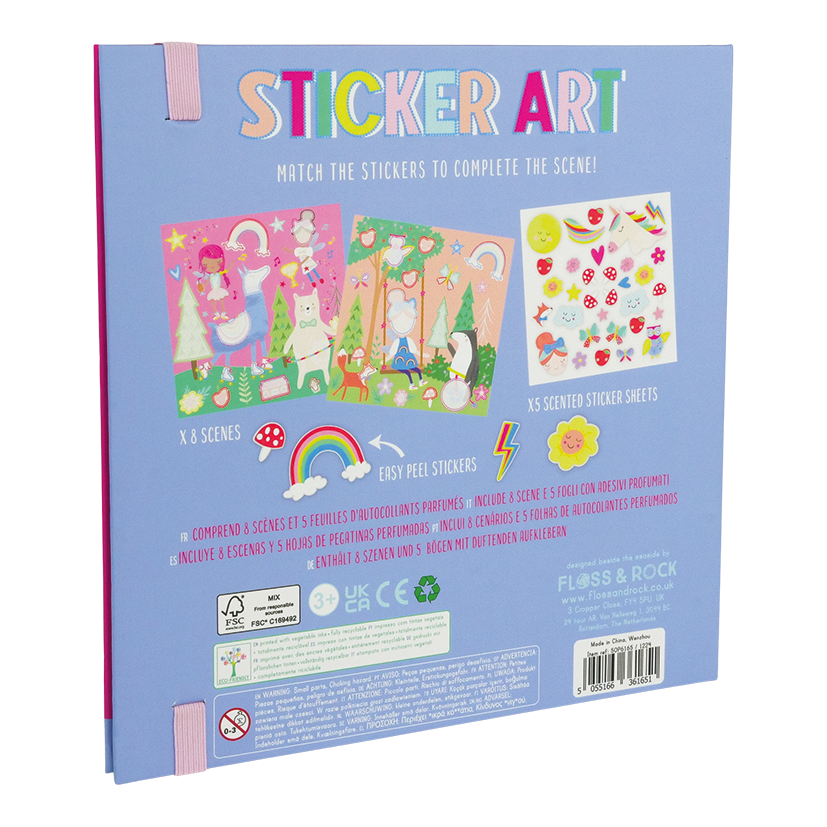 Sticker art - Arte en Calcomania Hadas y Arcoiris