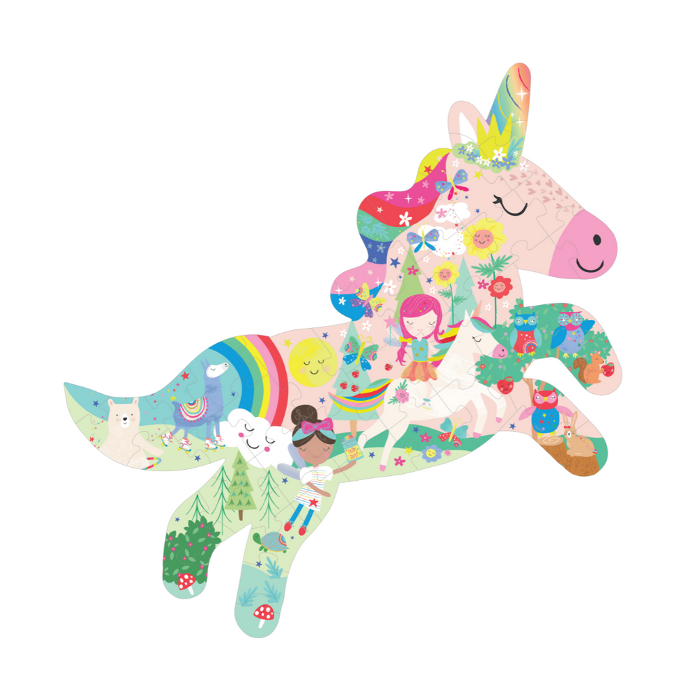 Rompecabezas Infantil 40 pz - Unicornios
