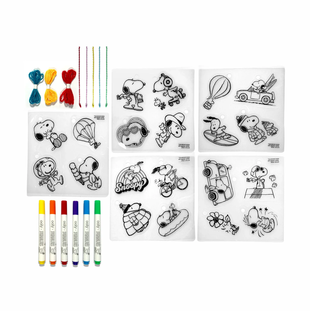 Shrink Its - Kit de arte retractil - Peanuts
