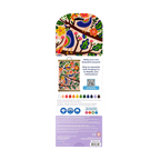 Paintology - Kit de lienzo para pintar por numeros pájaros azules