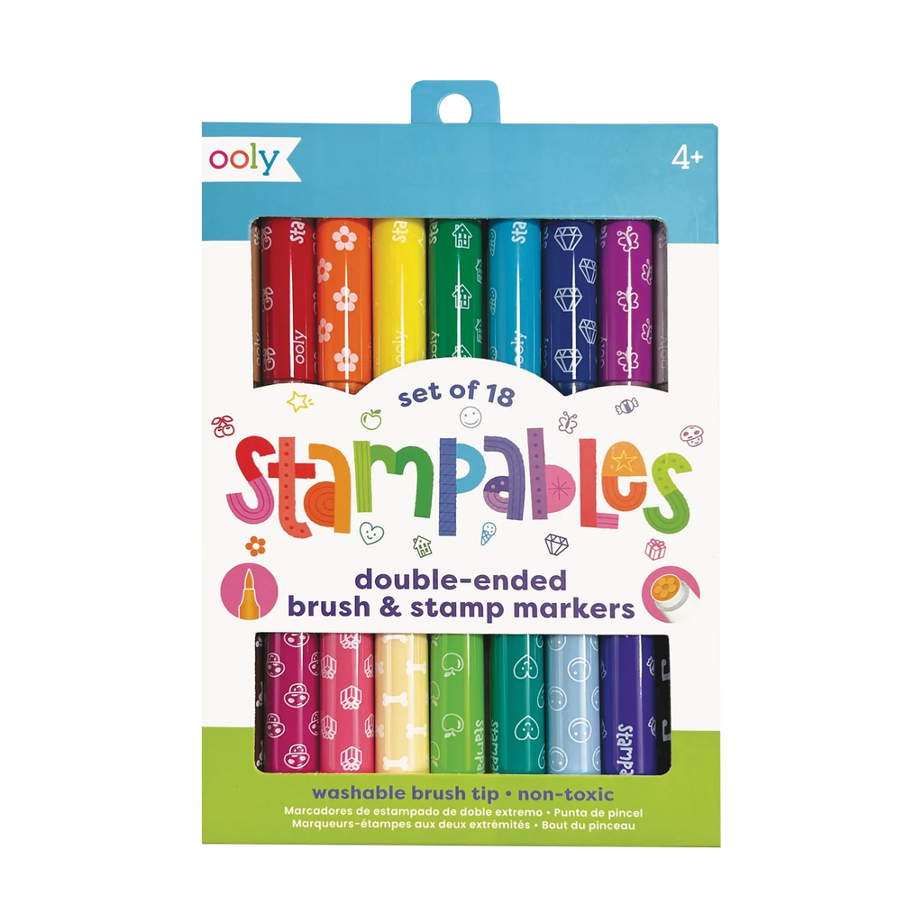Stampables - Marcadores doble punta con estampa