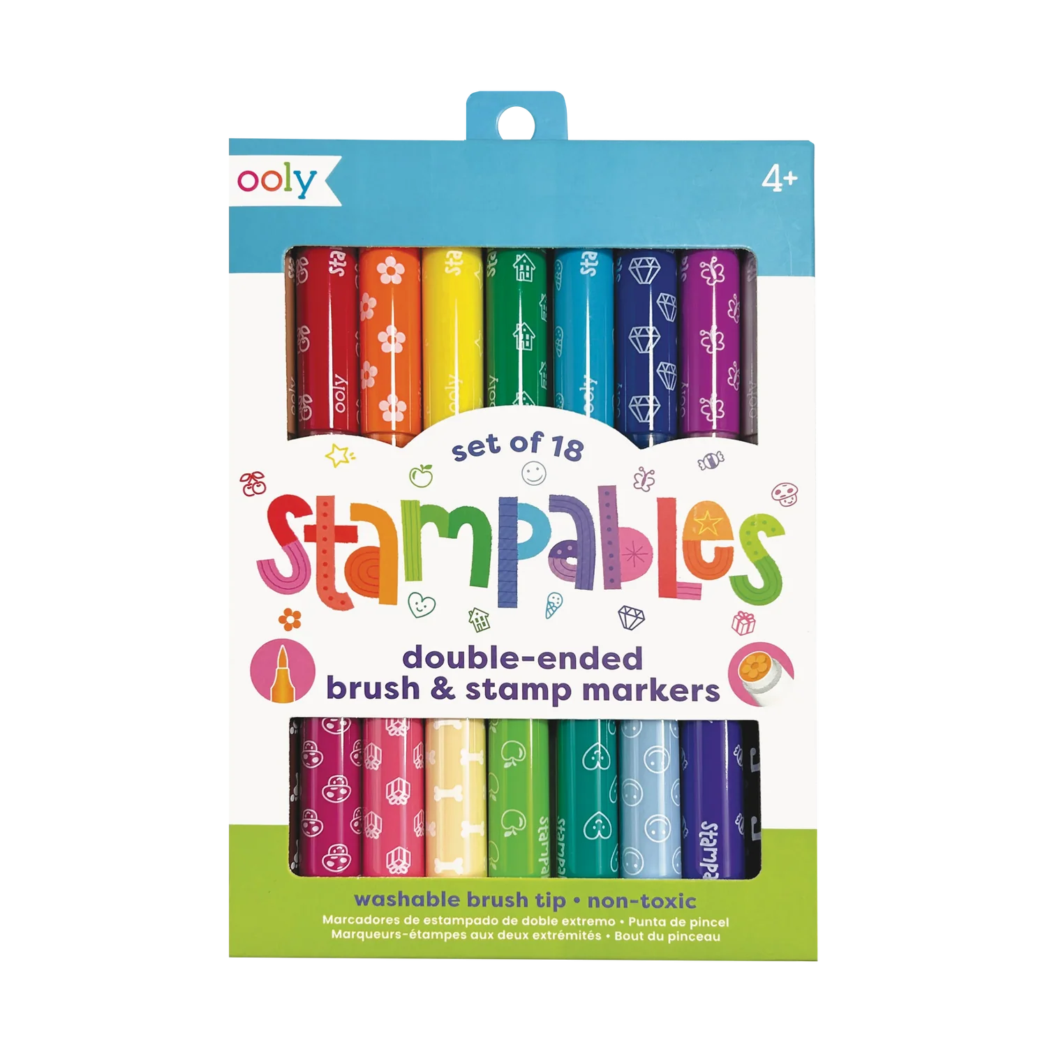 Stampables - Marcadores doble punta con estampa