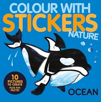 Cuento Color with Stickers Ocean