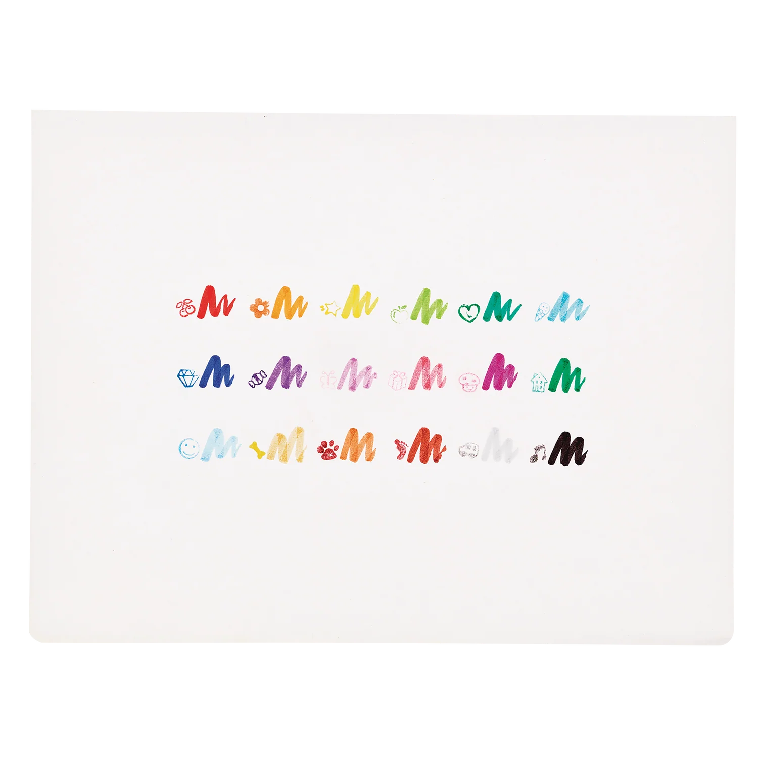 Stampables - Marcadores doble punta con estampa