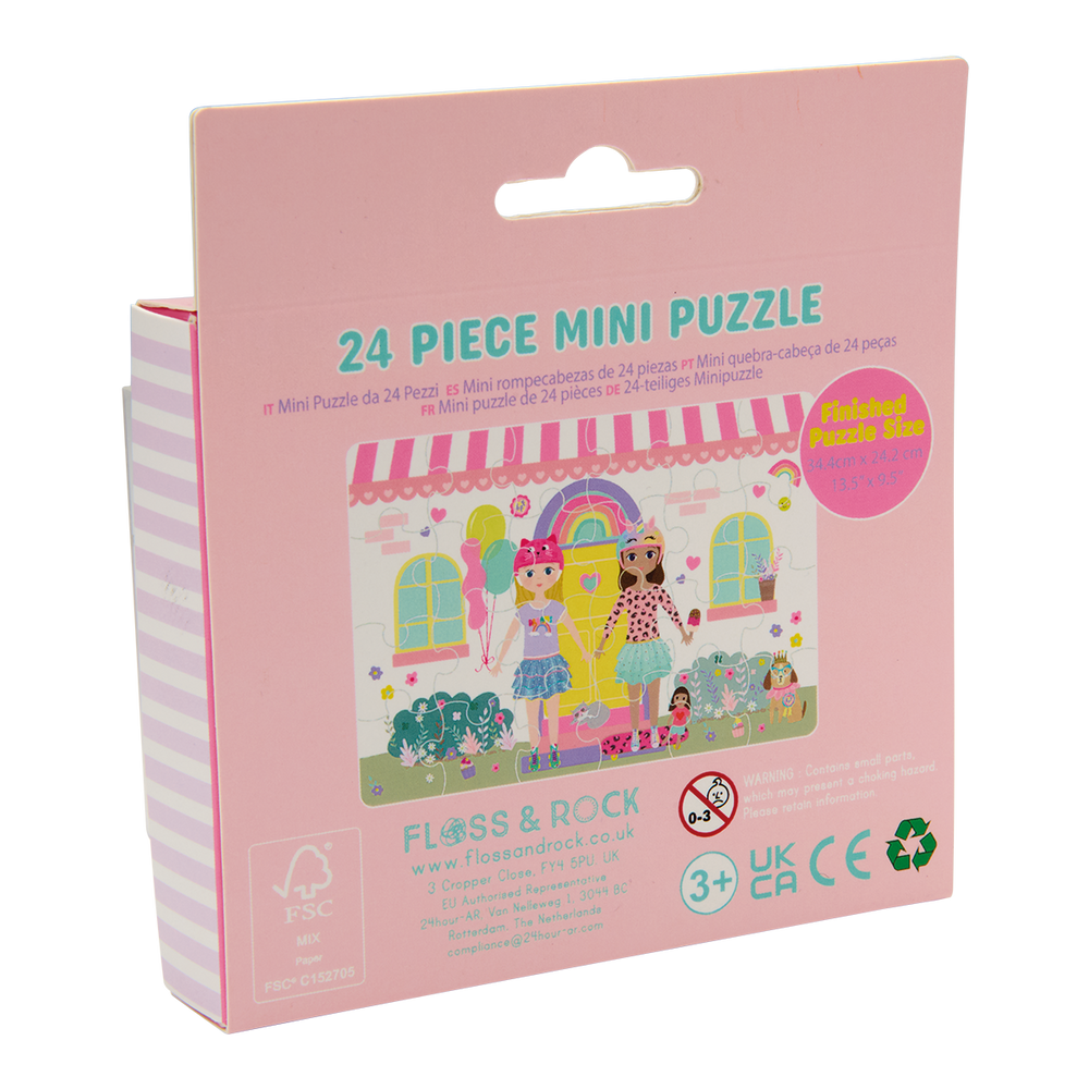 Mini Rompecabezas de 24 piezas - Mejores Amigos