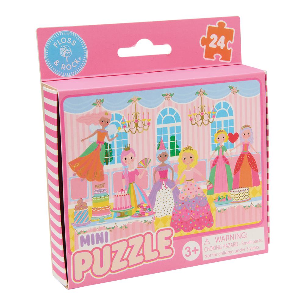 Mini Rompecabezas de 24 pz - Princesas