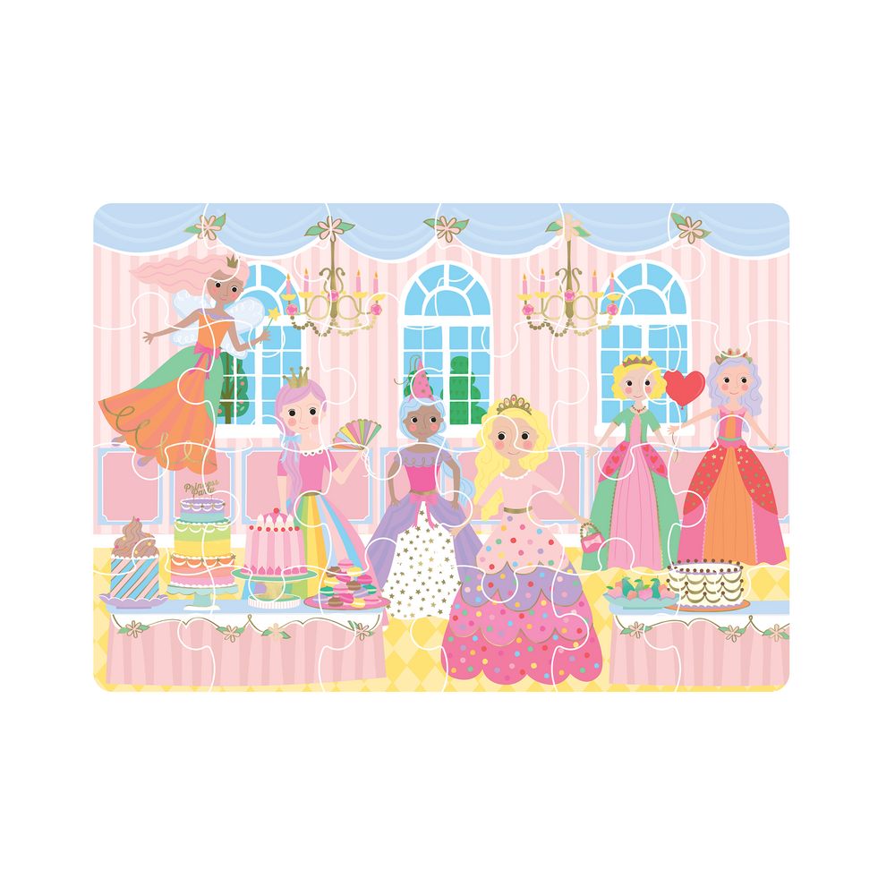 Mini Rompecabezas de 24 pz - Princesas