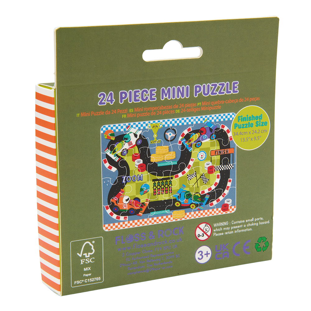 Mini Rompecabezas de 24 px - Coches