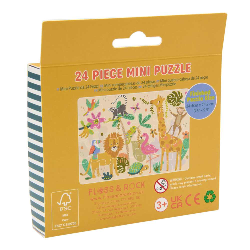 Mini Rompecabezas de 24 px - Jungla