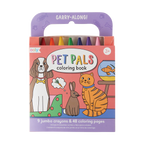 Set Libro para Colorear + Crayones - Mascotas