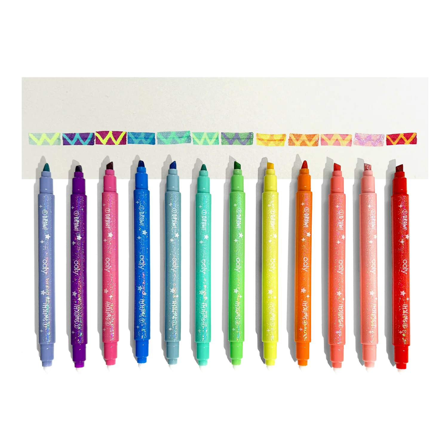 Switcheroo Sparkle - Marcadores Brillantes cambio de color set de 12