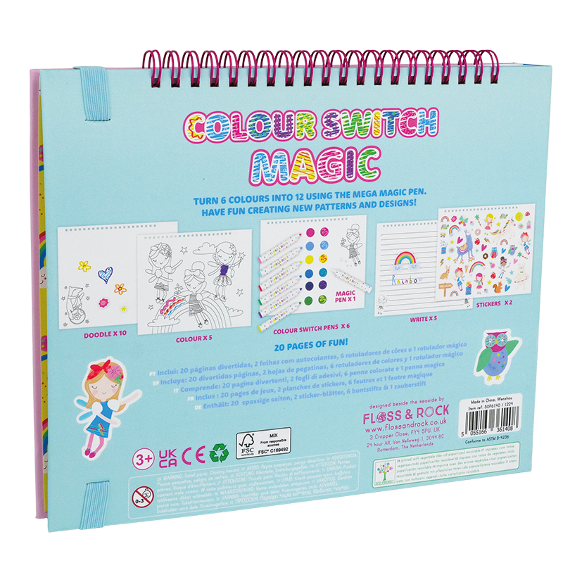 Cuaderno de Actividades Colour Switch – Hada arcoíris