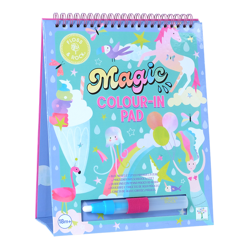 Libreta Magica Reutilizable Pinta con Agua - Fantasia