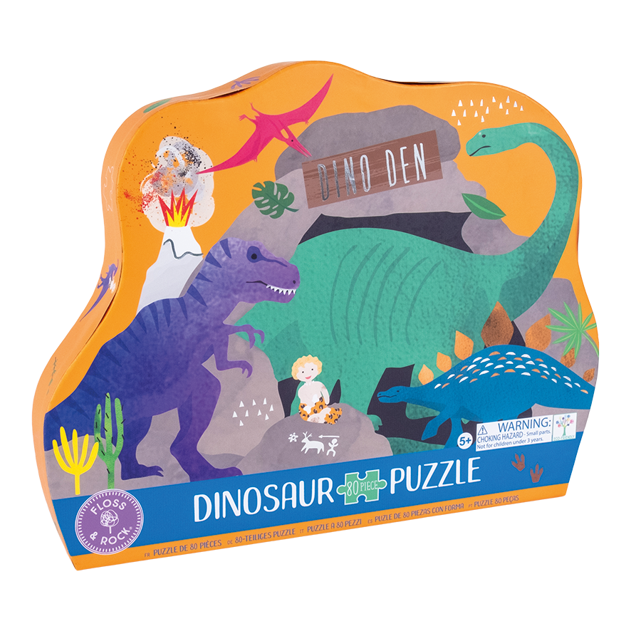Rompecabezas Infantil 80 Piezas – Dinosaurios
