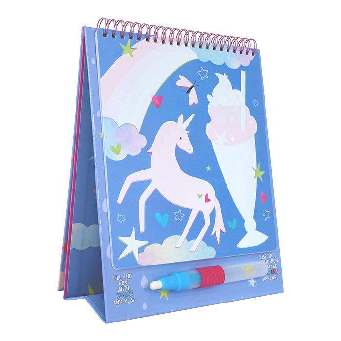Libreta Magica Reutilizable Pinta con Agua - Fantasia