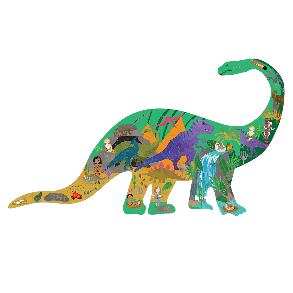 Rompecabezas Infantil 80 Piezas – Dinosaurios