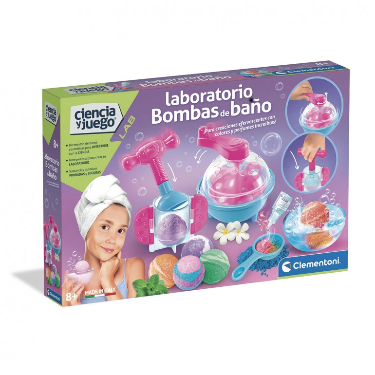 Laboratorio Bombas de baño