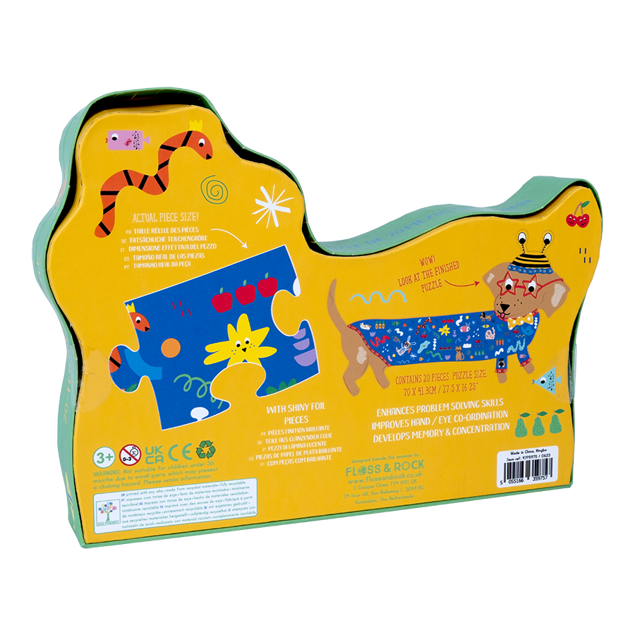Rompecabezas Infantil 20 Piezas – Mascotas
