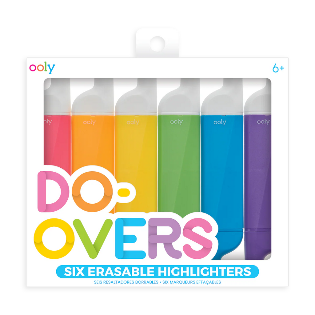Do Overs - Marcatextos Borrables set de 6
