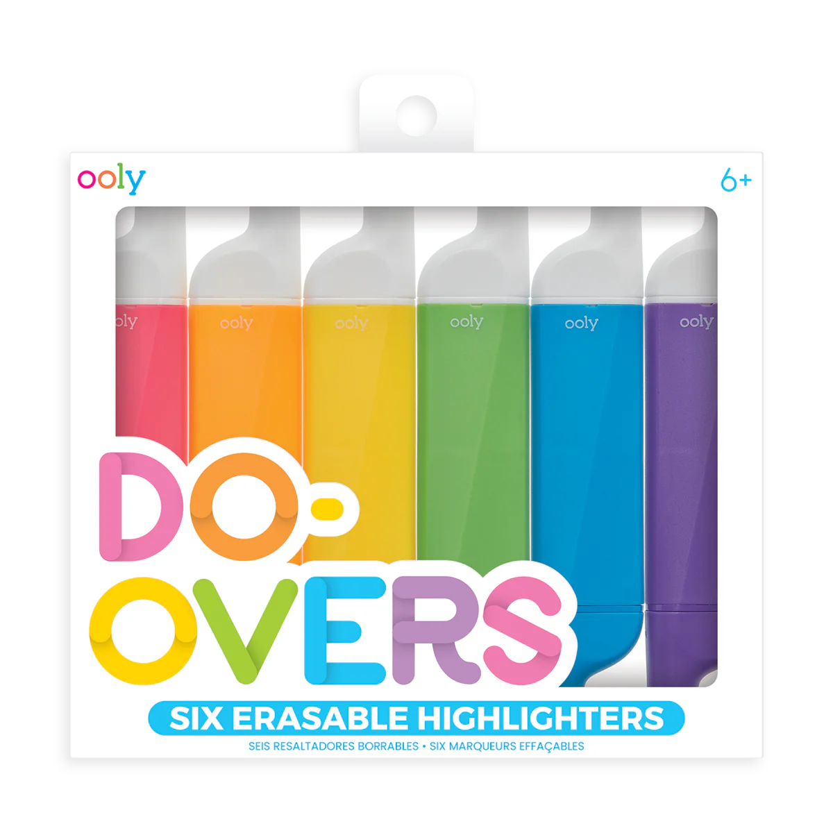 Do Overs - Marcatextos Borrables set de 6