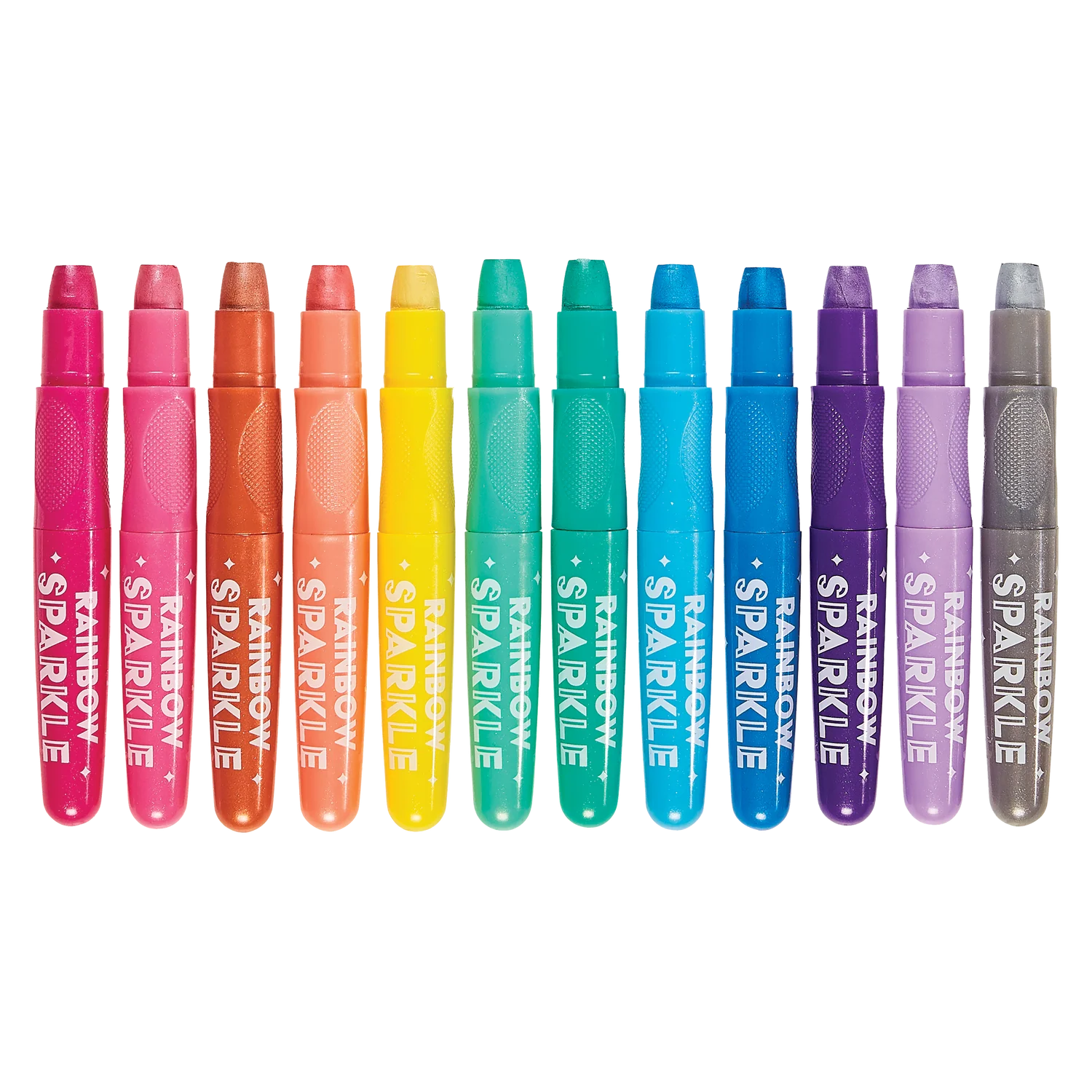 Rainbow Sparkle - Crayones Gel Acuarela Metalicos brillo arcoiris