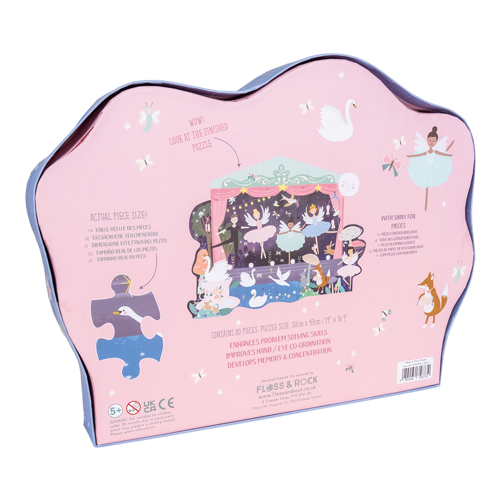 Rompecabezas Infantil 80 Piezas – Ciudad Encantada