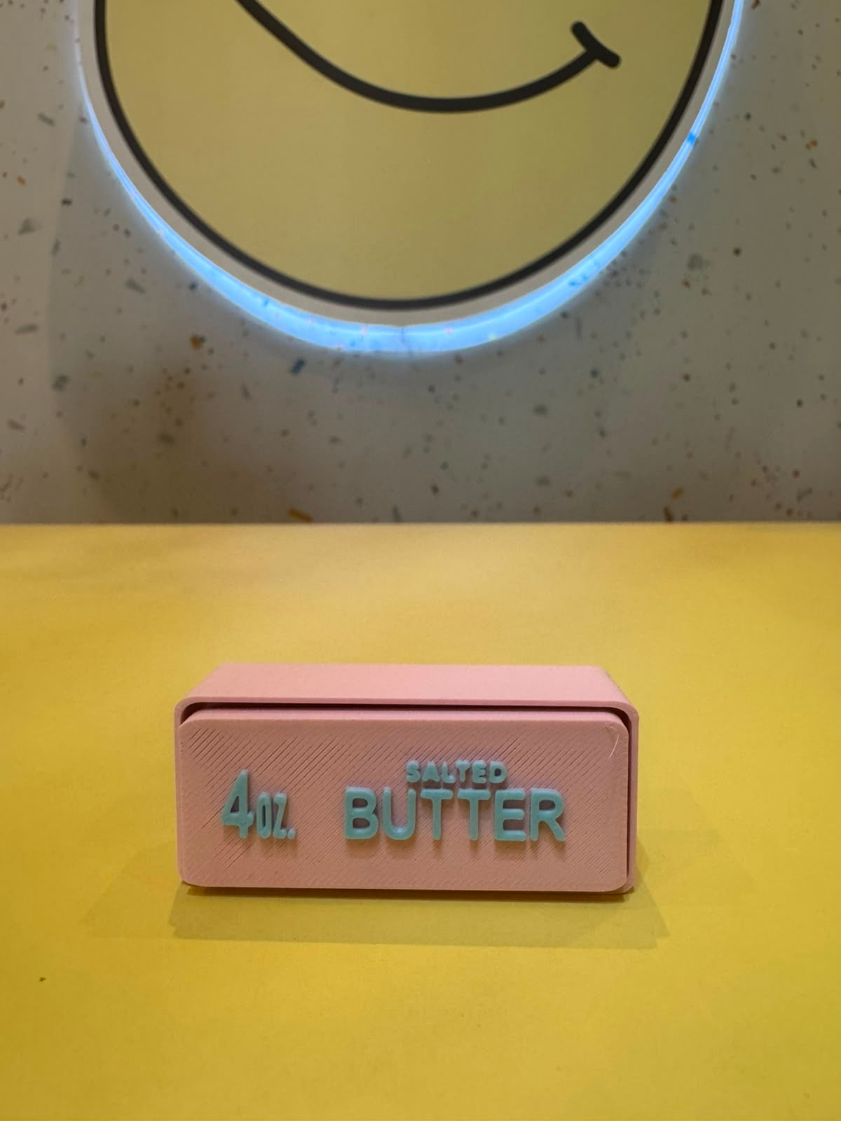 Pink Butter Keychain Clicker