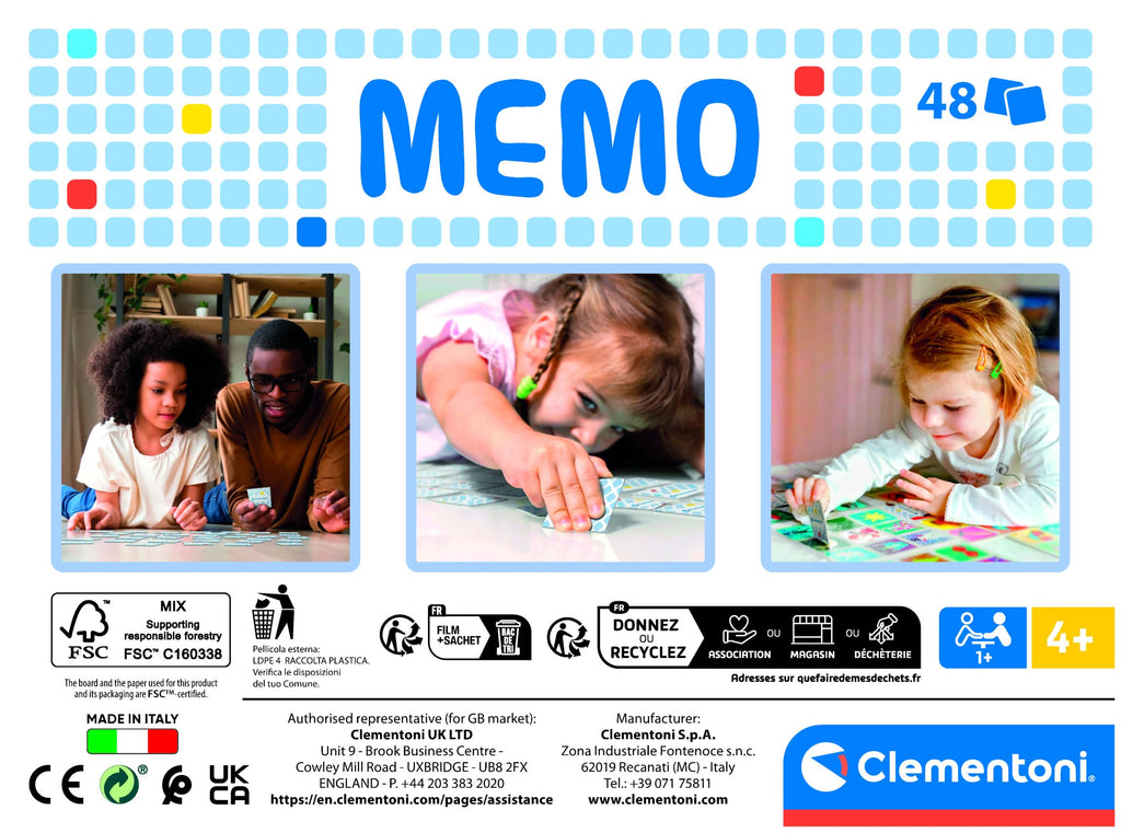 Memo Animales - Juego educativo para emparejar