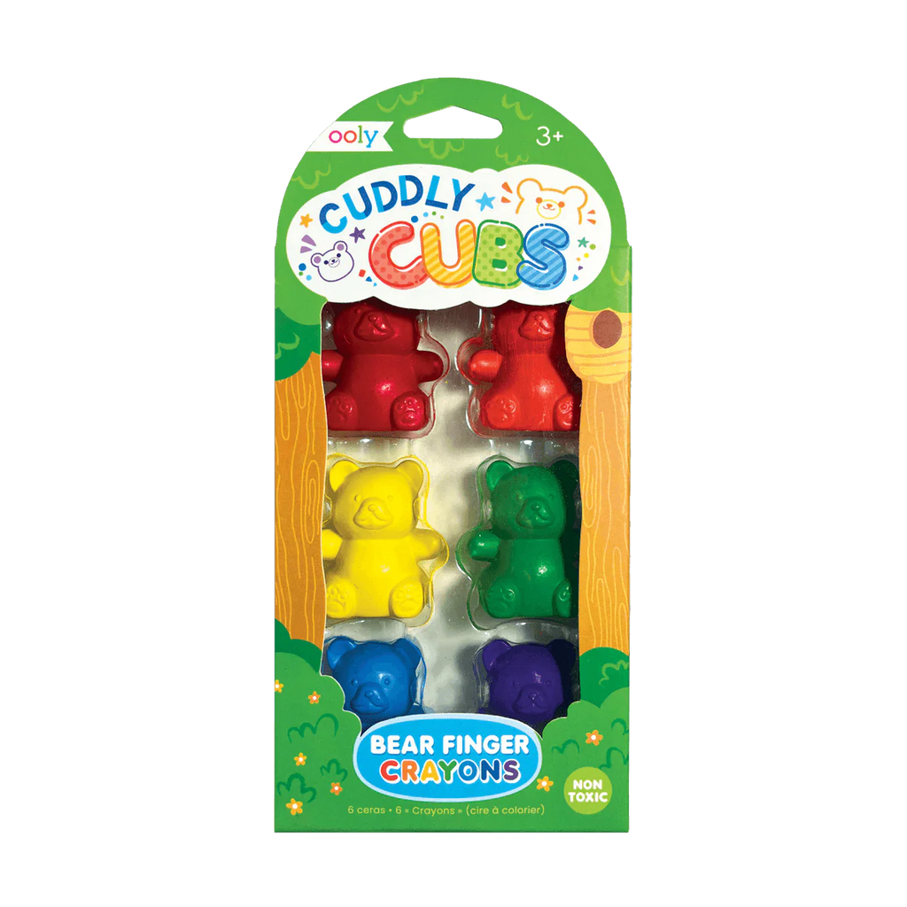 Cuddly Cubs - Crayones de Dedo de Oso