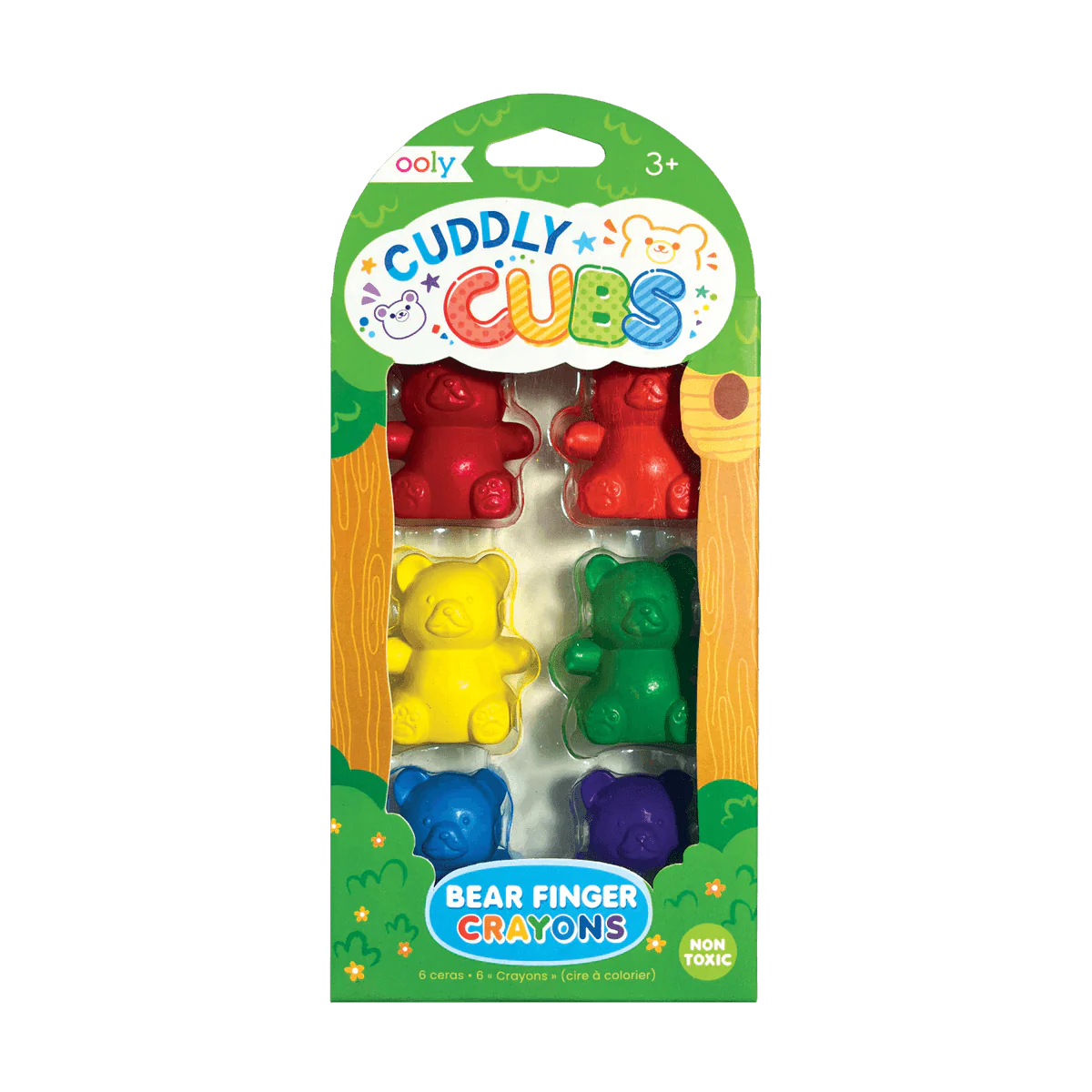 Cuddly Cubs - Crayones de Dedo de Oso