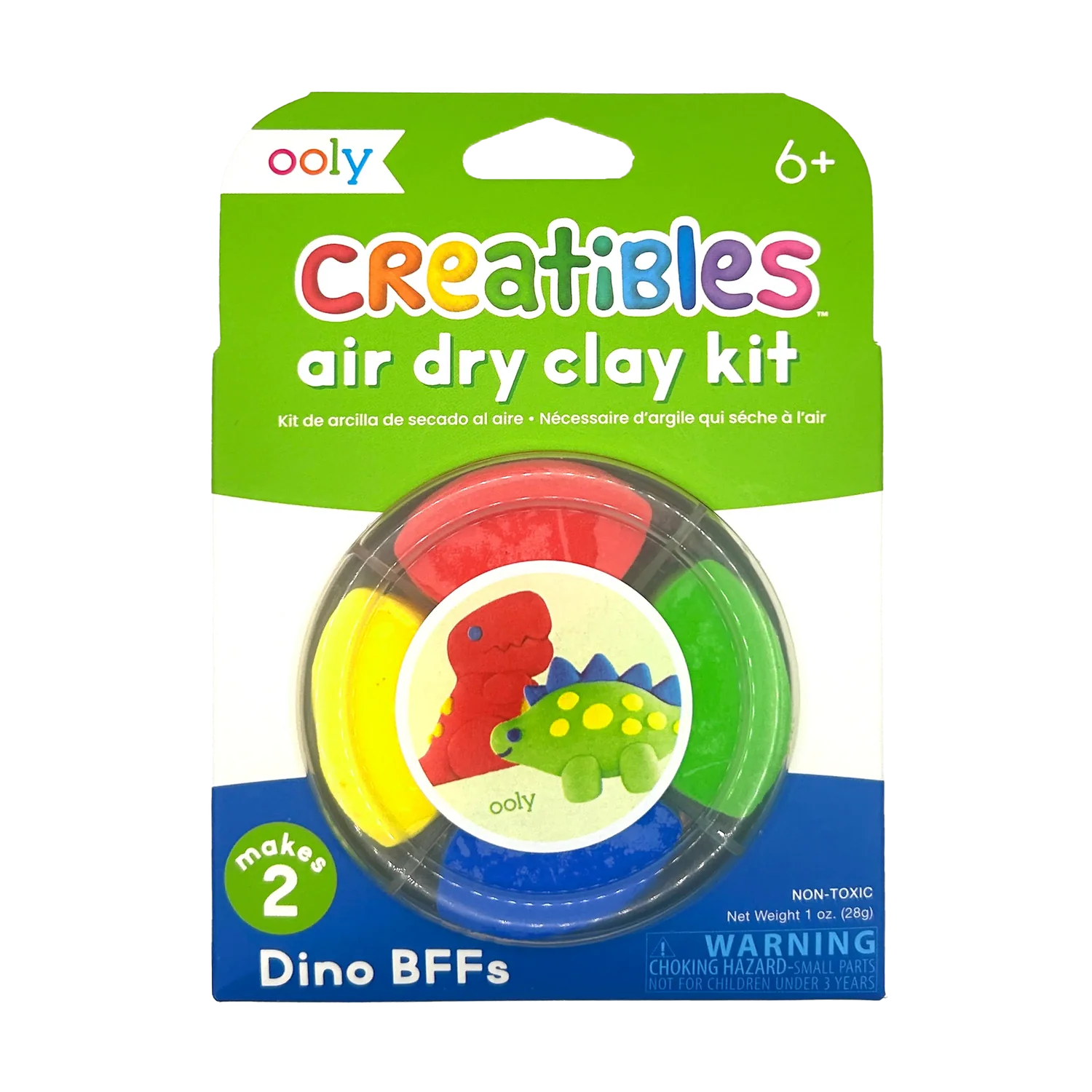 Creatibles Mini - Kit de arcilla Dino Bffs