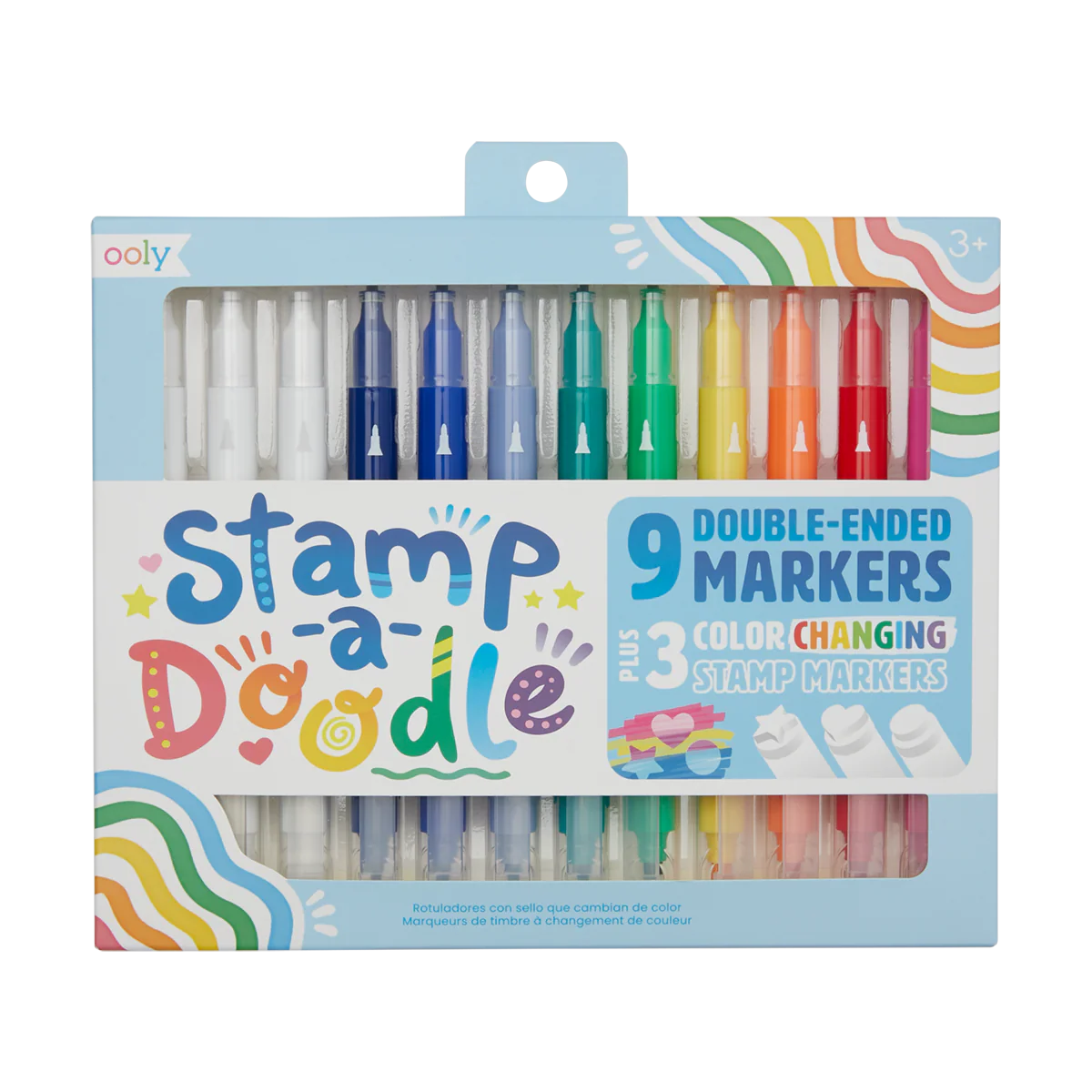 Stamp a Doodle - Marcadores doble punta Estampado