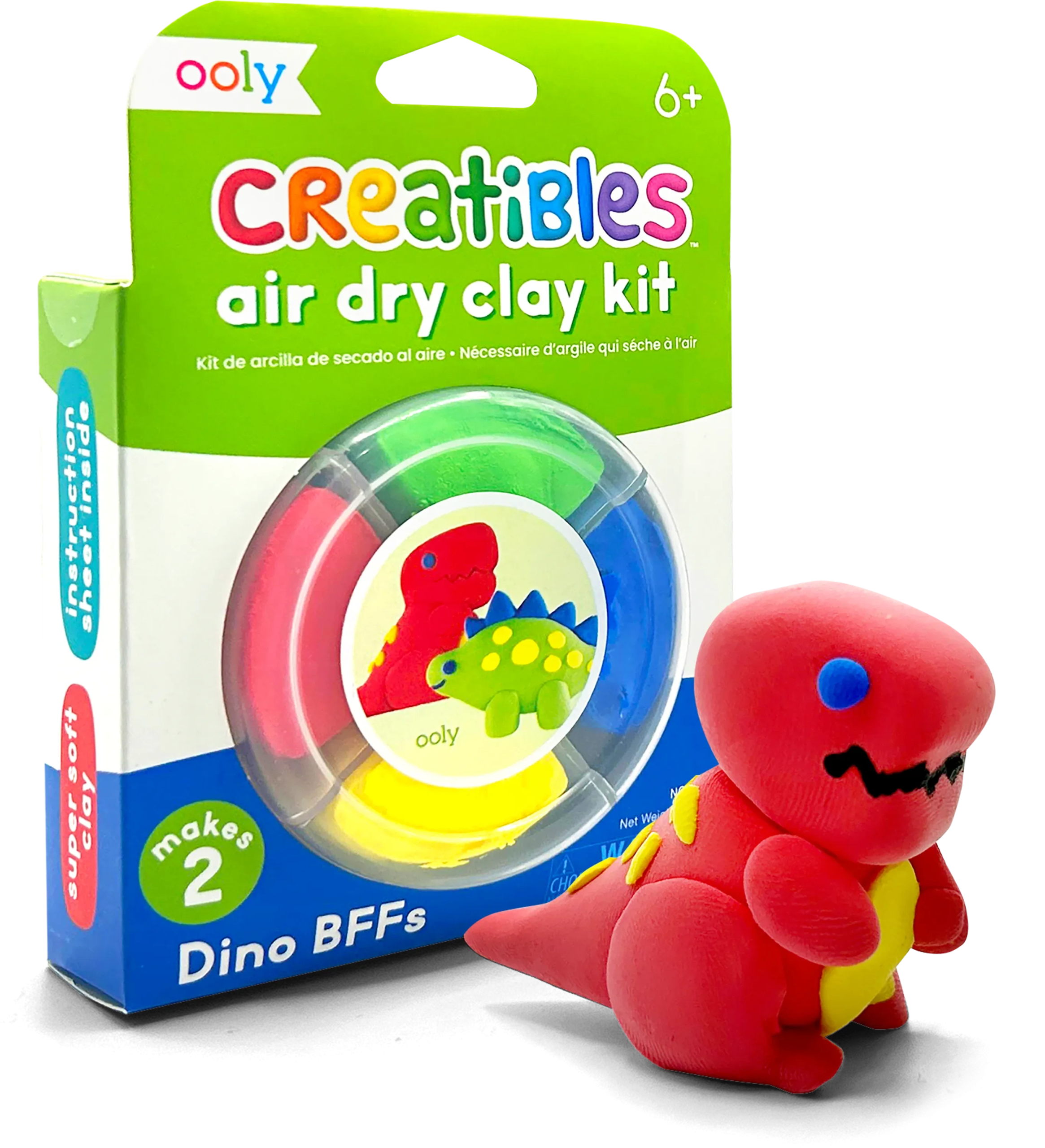 Creatibles Mini - Kit de arcilla Dino Bffs