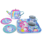 Juego de té de hojalata de 7 piezas – Fantasía