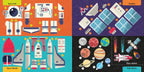 Cuento Color with Stickers Space