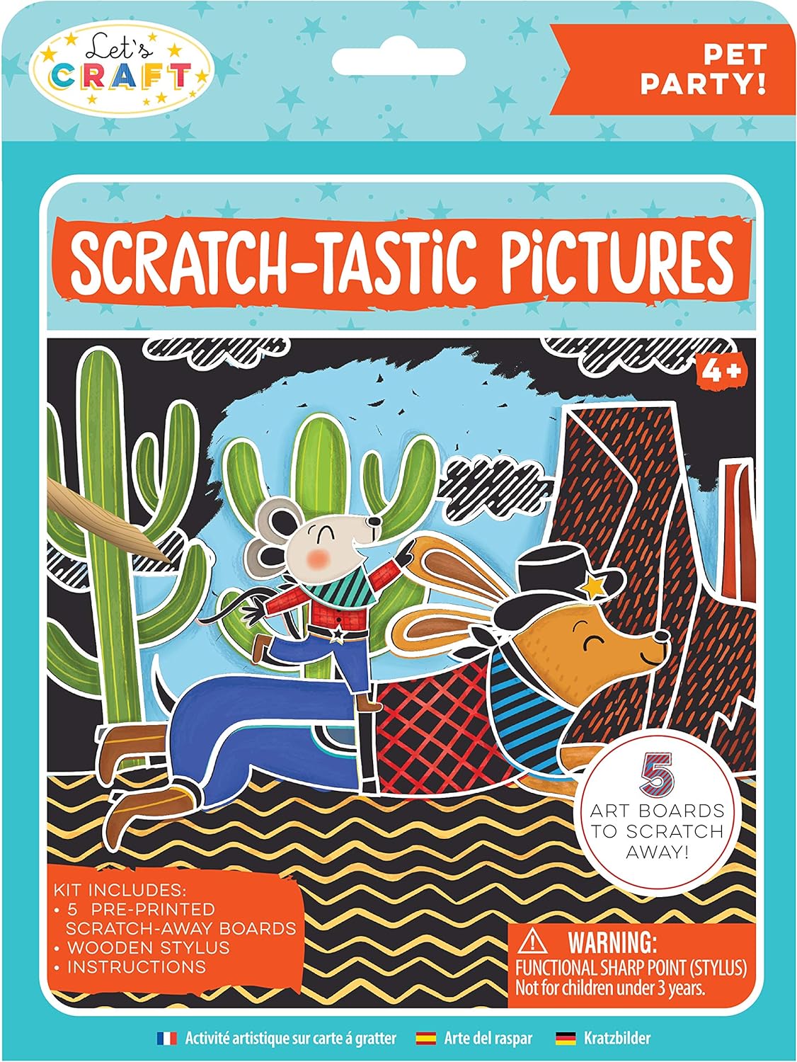Scratchtastic - Mascotas