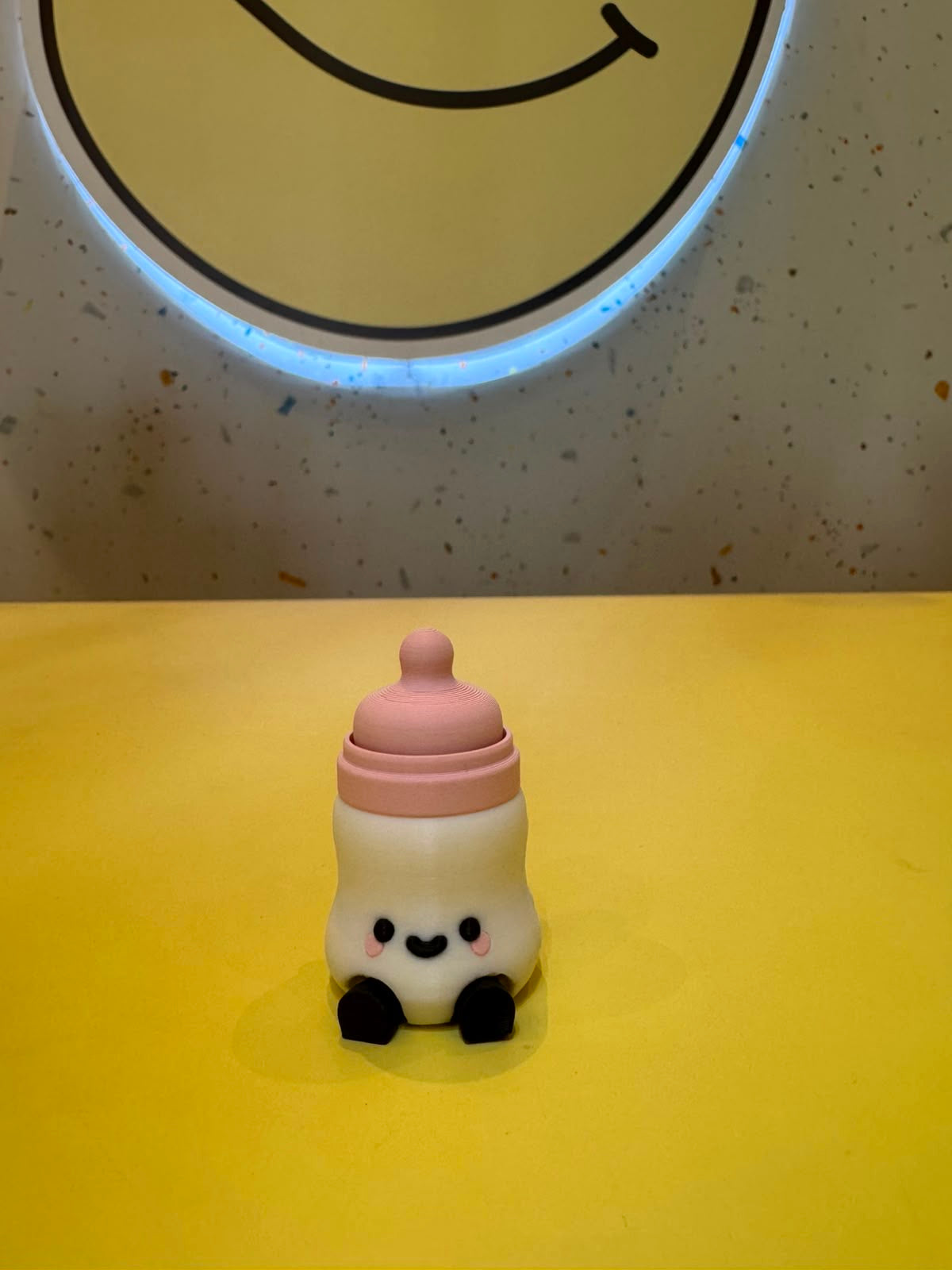Baby Bottle Keychain Clicker